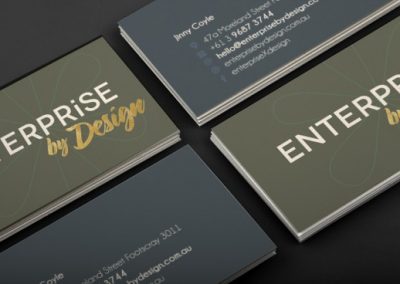 Enterprise by Design business cards
