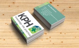 KP Health business cards