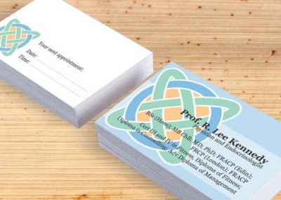 Prof Lee Kennedy business cards