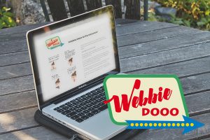 Webbie-Dooo logo on website