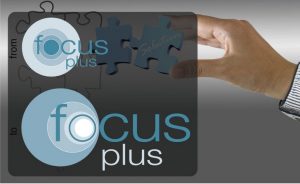 "Focus Plus" identity re-design